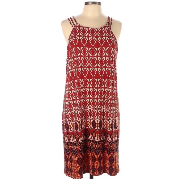 Banana Republic Geometric Shift Summer‎ Dress - Picture 1 of 9